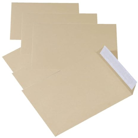 Briefumschläge Mit Silikonband OFFICE PRODUCTS HK B4 250x353mm 90gsm 10St Braun / / Typ-Mit Silikonband/Art-HK/Farbe-Braun/Format-B4 / Flächengewicht (g/m2)-90 / Abmessungen (mm)-250x353