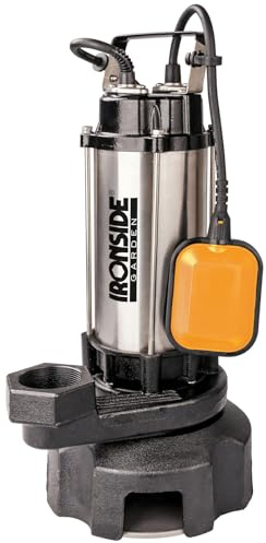 POMPA SOMMERGIBILE ACQUE SPORCHE CON TRITURATORE 800 W