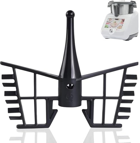 QITIXI:OU Fouet avec papillon, embout mélangeur pour Monsieur Cuisine Connect et Smart, pièces de rechange pour robot de cuisine, idéal pour la préparation de desserts crémeux, de crème et de blancs