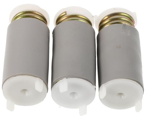 3pcs Washing Machine Vibration Dampers Stainless Steel Anti Slip Pads | White Finish, 8cm Size, Semi-automatic Washer Parts, Lightweight Build, Wide Compatibility Random Color
