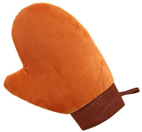 Guanto Autoabbronzante Senza Sole, Crema Autoabbronzante Senza Sole con Guanto, Guanto Portatile per Viso Corpo Gambe Uomini Donne Viaggio e Pelle Sensibile