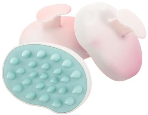 HAMPPLIES 3pièces Brosse De Massage Chevelu Exfoliant Pour Cheveux Shampoing Manuel Douche Et Soins Capillaires