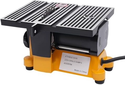 Bordscirkelsåg, 1,6 cm/5/8 skärdjup bordssåg, 4 500 rpm hastighet, 220 V 90 w 1/8 hp häststyrka, för träbearbetning, möbelindustri, gipsskivor och icke-järnmaterial som koppar
