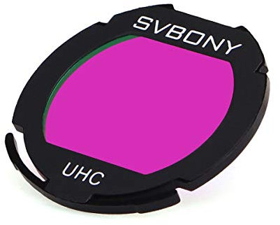 Svbony Teleskop Filter 1,25 Zoll, UHC Filter EOS, Lichtverschmutzung Filter für CCD Kameras DSLR