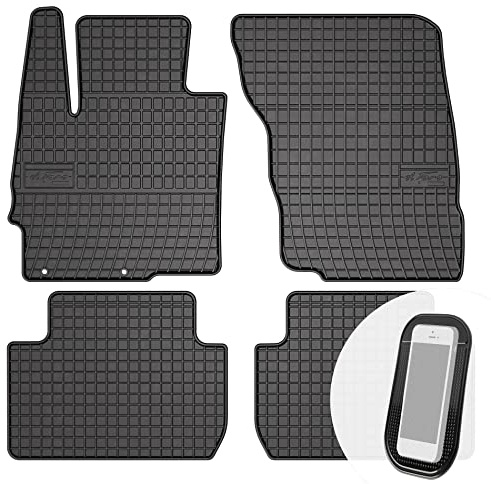 moto-MOLTICO Gummimatten Auto, 4-teiliges Set, Allwetter Gummi Fußmatten, Antirutsch & Wasserfest Autoteppiche - passend für Mitsubishi Eclipse Cross 2017-