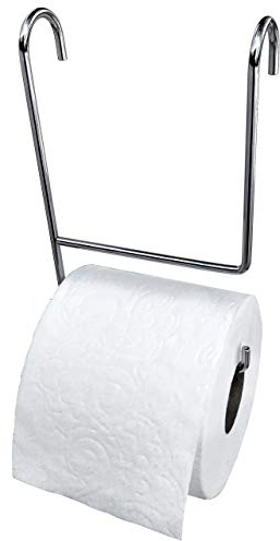 TP Pal - Extra Toilet Paper Roll Holder (Chrome)