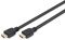 DIGITUS HDMI 2.1 Ultra High Speed Anschlusskabel, Typ A St/St - 2.0m - mit Ethernetkanal - UHD-II 8k/60Hz - 4k/120Hz - kompatibel mit PS5, Xbox Series, TV/Beamer - vergoldete Kontakte - Schwarz