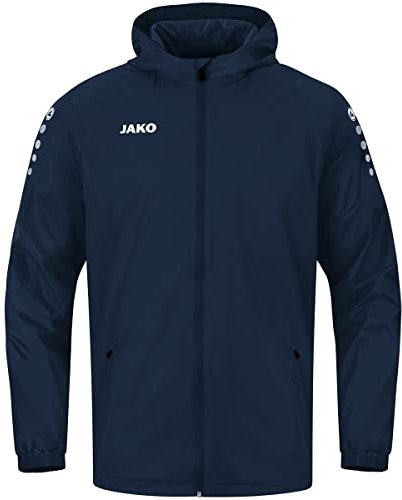 JAKO Team 2.0 Allwetterjacke Kids Dunkel blaublaublaublau, 164 Kinder