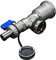 Collecteur de chauffage au sol automatique avec valve de vidange pour système de chauffage au sol (1 mâle)