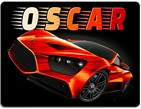 Personalised Boys Bedroom Door Sign Super Car Children's Child Room Kids Plaque Name Racing Cars KD81