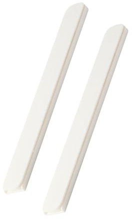 Glissières de Tiroir Rails coulissants de tiroir rétractables pratiques, 2 pièces/ensemble, Rails de poubelle blancs for la maison, accessoires, support de rangement coulissant, matériel coulissant (