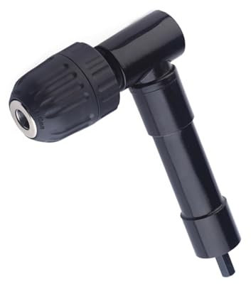 BESTonZON 90degree Angle Drill Attachment for Electric Cordless Right Angle Drill Adapter for Tight Spaces and Precision Work