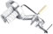 Pasta Maker Machine, Aluminium Alloy Manual Hand Noodle Press Machine, with Long Handle, Adjustable Clamp, for Spaghetti Fettuccini Lasagna Dumpling Skin