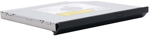 SIMPLETEK - DVD-ROM-Laufwerk DU90N kompatibel mit Dell E5440 | DVD Burner SATA 9,5 mm | Inklusive Einbaurahmen (generalüberholt)