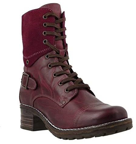 Bottines décontractées pour femme en cuir sexy court sur la mode talons chaussures bottes femmes bottines d'été, rouge, 40 EU