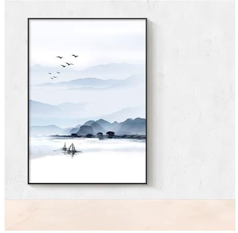 GOFQB Sicherungskasten-Abdeckungsschrank Schalttafelabdeckung dekorativ Verteilerkasten Gemälde verstecken für:Dekoration von Wohnzimmer, Schlafzimmer(F,40X50CM)