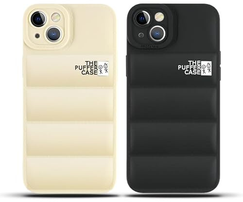 Yomyejisoo 2 Stück Puffer 3D Handyhülle für iPhone 15 Hülle 6,1,Weiche Silikon Soft TPU Stoßfeste Stoßstange Handyhülle für Jungen Mädchen Frauen Kreative Kratzfeste Design für iPhone 15