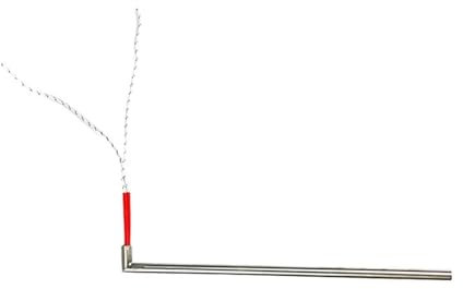 AYRTEGI VNJUGF Élément Chauffant en Acier Inoxydable de 10 mm de diamètre, Cartouche chauffante électrique à Angle Droit 200 W/300 W/400 W wanglan(220V 400W 300MM)