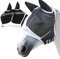 Pferde Fliegenmaske,Fliegenschutz Pferd Cob mit Ohrenschutz,Horse Fly Mask,Fliegenhaube Pferde,Atmungsaktive Moskito Maske