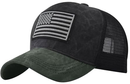 Designhatt sommarmode ledig keps hattar, Svart, one size