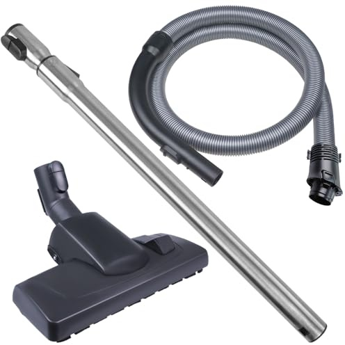 PRIMEBAG Schlauch Griff Rohr Bodendüse passend für Miele C2 | Complete, Tango, Parquet EcoLine, Celebration, Black Pearl, Allergy, Power 1600 uvm, Starke Saugleistung