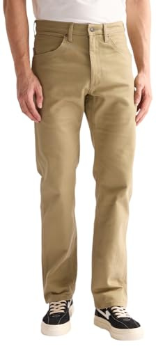 Wrangler - Mens Jeans - Regular Fit - Peak Comfort - Military Khaki