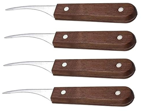 VALICLUD 4 Pièces Éplucheur De Crevettes Inoxydable Outil De Cuisine Portable pour Enlever Les Fils De Crevettes Ustensile Quotidien pour Nettoyer