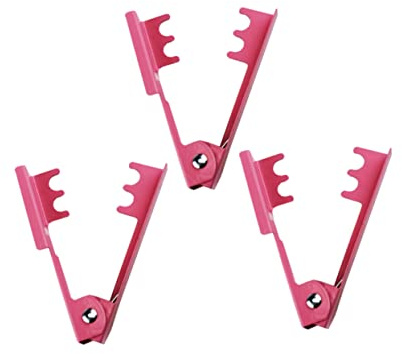 Veemoon 3pcs Rose Thorn Remover Pliers Garden Tool Pink Spring Action Lightweight Floral Stem Stripper for Home and Professional Use