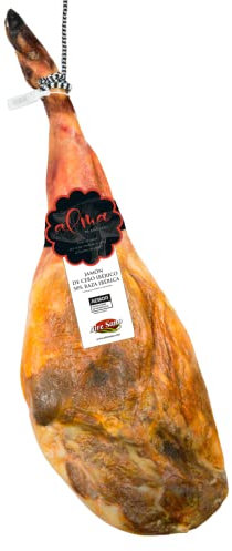 AIRESANO Jamón De Cebo Ibérico 50% Raza Ibérica De 8,5-9,5kg Alma De Aire Sano, 8750 Gramo