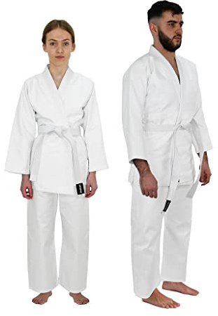Urban Fight Unisex Kids Urban Fight Judo Gi Suit JuniorKimono, White (White), 120