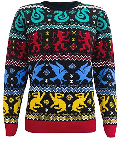 Harry Potter - Pull - Adulte (2XL) (Multicolore)