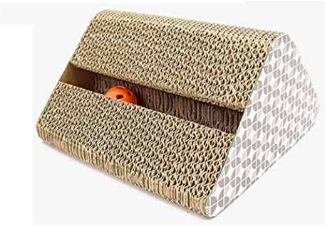 Katzen Kratzbrett Katzenbrett, Kletterkrallen, Schleifkratzbaum, Langlebige Katzenunterlage, Schützt Möbel Für Indoor-Katzentrainingsspielzeug Schützt Teppiche und Sofas ( Size : 27.5*29*14cm )
