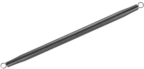 QUARKZMAN Federn Rohrbieger Ø 26,6 mm/1,0 Stahlrohr Biegerohre 520 mm/20,5 lang für 1 PVC-Rohr (ID 27,6 mm) Hausrenovierungen, Elektriker Kabelbiegen Rohr