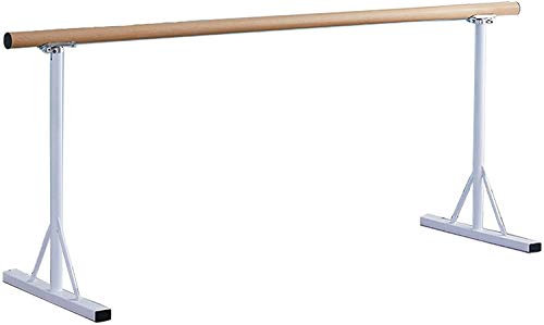 Ballettstange aus Holz, an der Wand montierte Stretching-Tanzstange für Klassenzimmer, verstellbare Ballettstange für Kinder, Mädchen, Tanztraining (Größe: 100 cm, Farbe: A)