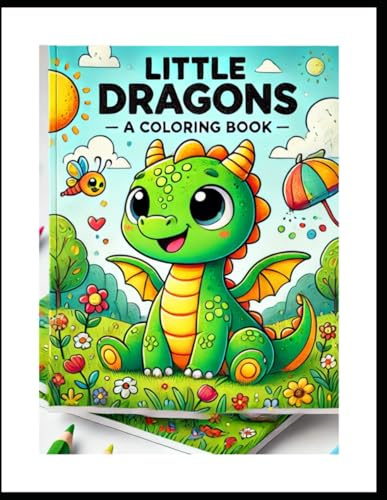 Little Dragons: A Coloring Book