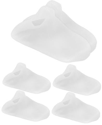 VALICLUD 3paare Silikonsocken für Fußpflege Gelsocken als Fußüberzüge Wasserdichte Fußpflege-wraps Atmungsaktives Zubehör für Damen