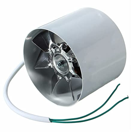 Ventola di Ventilazione 1 PCS/2 PCS Tubo in Acciaio Inossidabile da 4 Pollici in Linea Ventola di Scarico del Ventilatore da Toilette per la Cucina appesa alla Ventola del dotto Ventilatore
