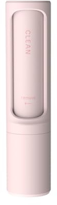 Tigerlily Enterprises Pet Hair Remover Brush. Reusable Self-Cleaning Lint Roller for Clothes, Furniture & Upholstery. Travel Size Dog & Cat Hair Lint Brush (Pink)