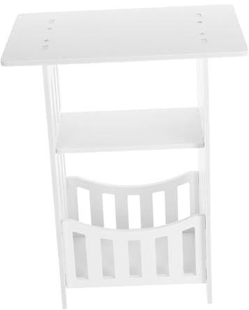 VALICLUD Mesitas de Noche Económicas en PVC-Madera Diseño Simple y Almacenamiento Fácil para Dormitorio y Decoración del Hogar
