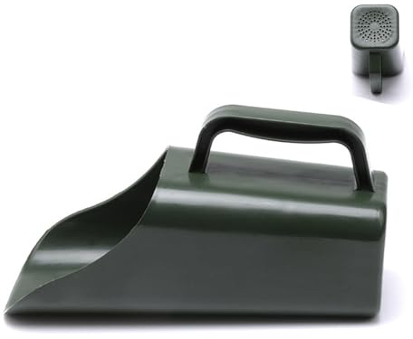 Pelle De Jardin en Plastique, Pelle A Pellets Granulés Tamis, Outil De Creusement du Sol, Panier À Pellets Multifonctionnelle, Pelles À Main pour Le Jardinage, Compost, Céréales, Jardin