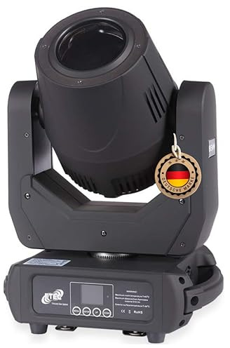 ETEC Professional LED Moving Head Pure Beam 150 Watt 24 3in1 SMD LED Ring Effekt Gobo Prisma Veranstaltung Bühnenbeleuchtung Licht Party Disco Show DJ