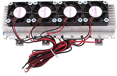 DIY Thermoelektrischer Peltier Kühler Luftkühlgerät, 12V 4 Chip TEC1-12706 Peltier Elements 12V
