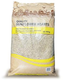 Chubby Pet Products Sunflower Hearts for Wild Birds12.55Kg