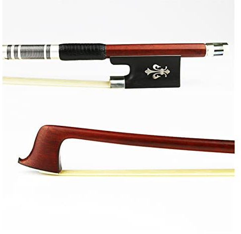 TSTS Panambuco Violine Bogen 4/4 Größe Ebenholz Frosch Natürlicher Rosshaar Schnelle Antwort Violin Teile Zubehör Student Violinbogen