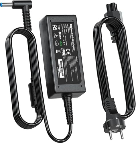 45W HP Laptop Ladegeräte, 19.5V 2.31A Netzteil für HP Stream 11 13 14, Elitebook Folio, Spectre Ultrabook, Pavilion Touchsmart und mehr (4.5mm x 3mm)