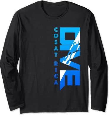 Tauchen in Costa Rica Urlaubstauchen Langarmshirt
