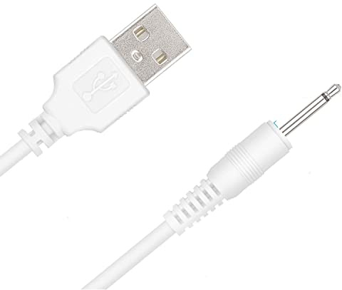 WEBSELLER31 USB Battery Charger Cable for Wand Massager Ann Summers 18mm | love honey lovesense,Compatible with Tracys dog,Tracy's Dogg Beauty Instrument USB Charger Cords 2.5mm Wand Vibrating