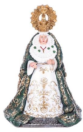 TWO TIGERS | Figura Virgen Macarena | Resina de Acabado Artesanal | 22 cm