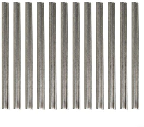 Oniissy 82 mm wendbares Hobelklingen-Set, 12 Stück, 82 mm, wendbare HCS-Hobelklingen, Ersatz-Hobelklingen, perfekt für MKT-Elektrohobelmaschinen
