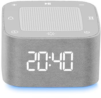 Macchina Per Sonno, Macchina Rumore Bianco Con Funzioni Di Memoria E Temporizzazione Dispositivo Rumori Bianchi 8 Colori Luminosità Regolabile White Noise Machine Per Bambini E Adulti